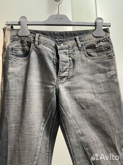 Культ оригинал Rick Qwens Bolan Banana Denim Pants