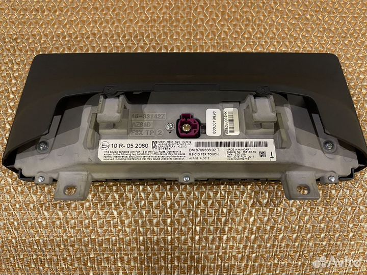 Монитор bmw f30 8.8” touch