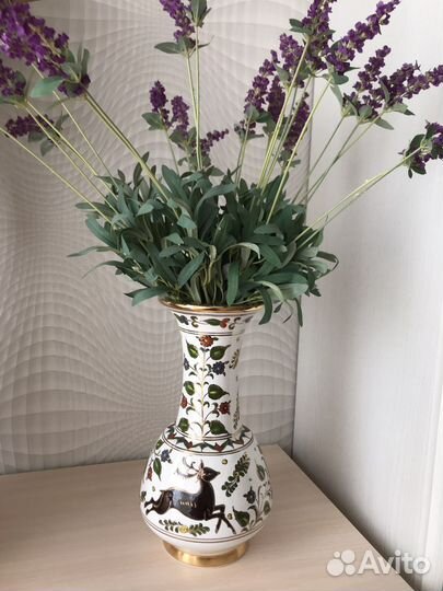 Ваза керамическая Греция ручная работа 32 см