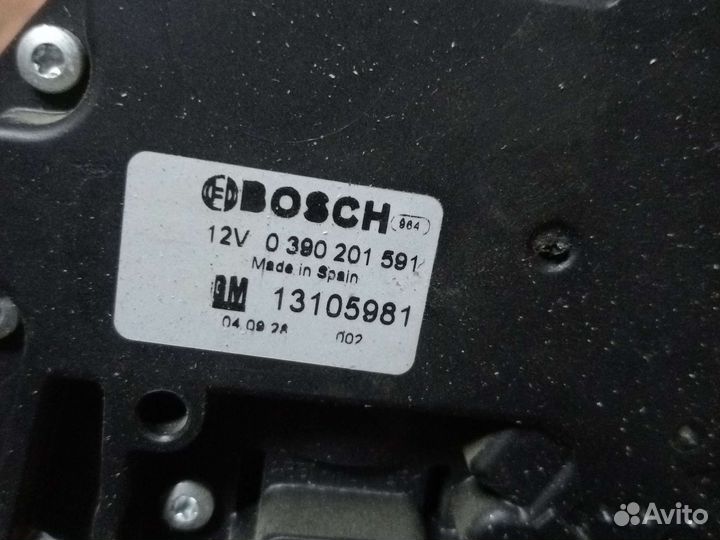 Моторчик заднего дворника Opel Astra H