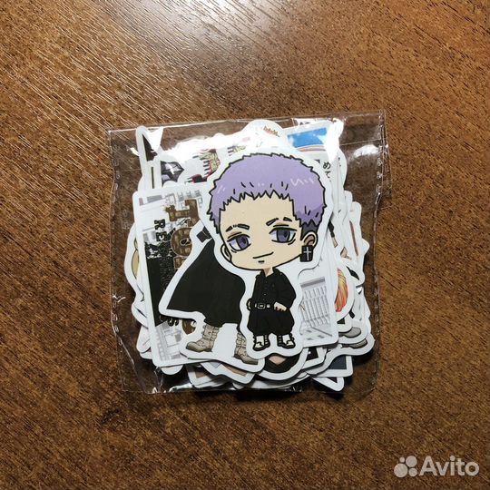 Наклейки токийские мстители 45 шт