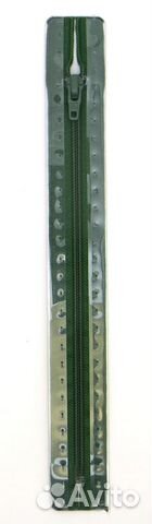 Молнии пластиковые, неразъемные, Цвет: 522 22см