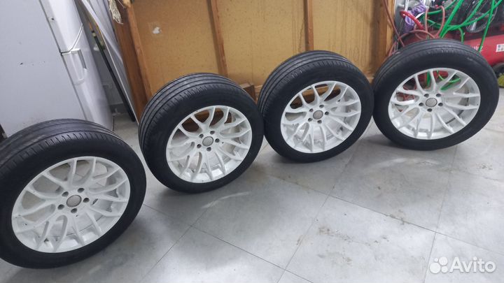 Колеса BMW x5 e 53,шины,диски Breyton р19 Мишлен