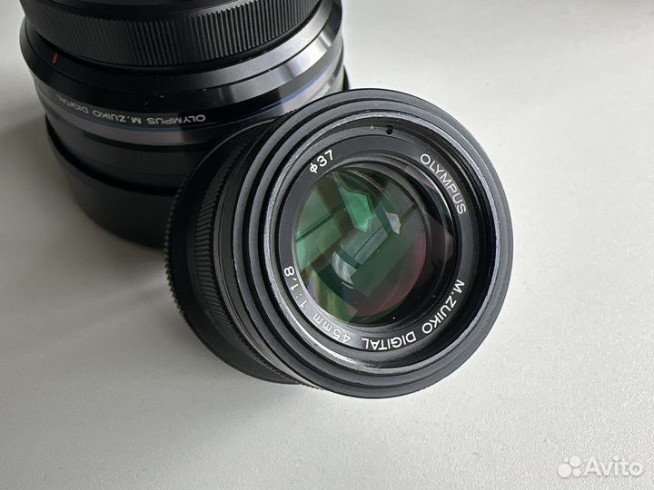 Объектив olympus 45mm 1.8