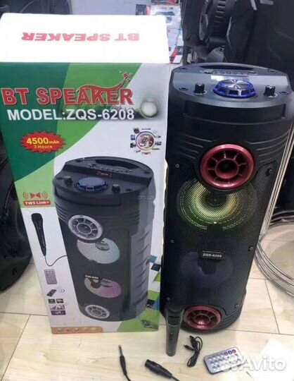 Портативная блютуз колонка