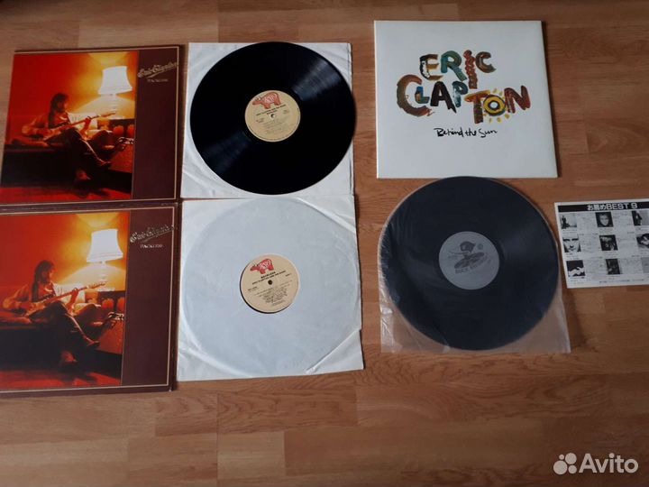 Винил. eric clapton. Japan press.USA