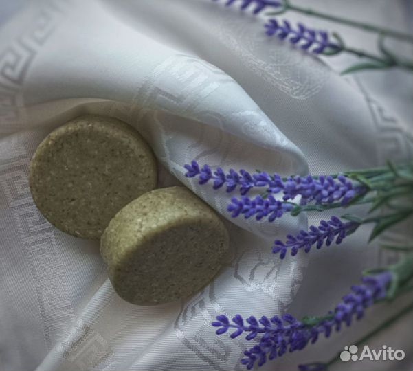 Твёрдый шампунь для нормальных и жирных волос