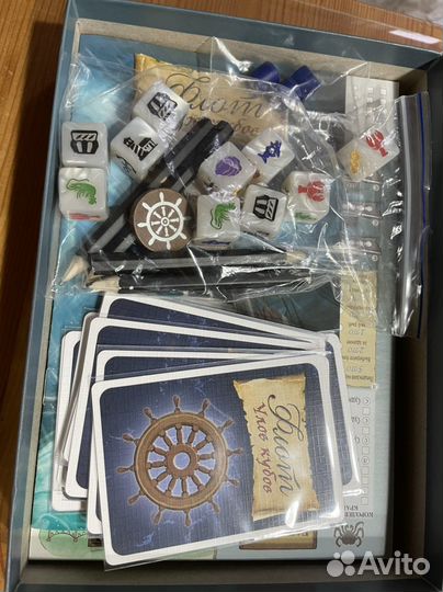 Флот улов кубов настольная игра