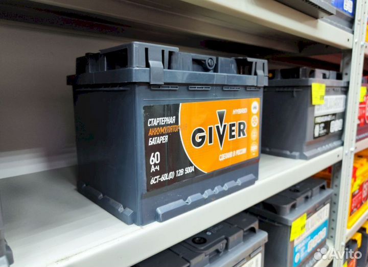 Аккумулятор giver hybrid 60 Ач