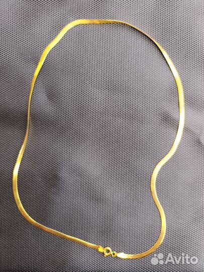 Золотая цепочка змейка