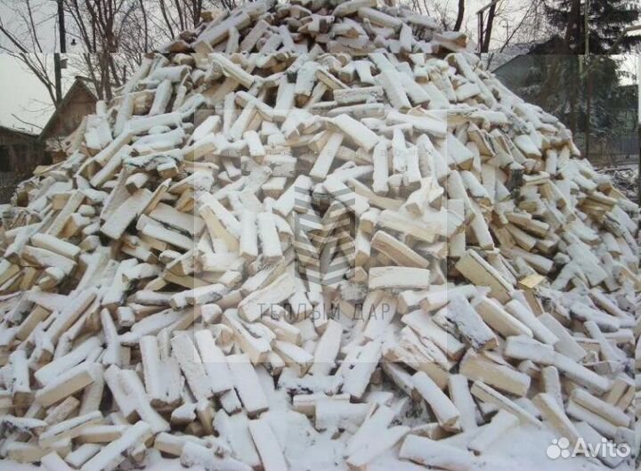 Дрова колотые