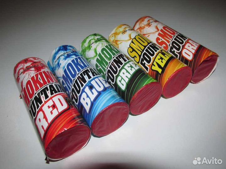 Цветной дым