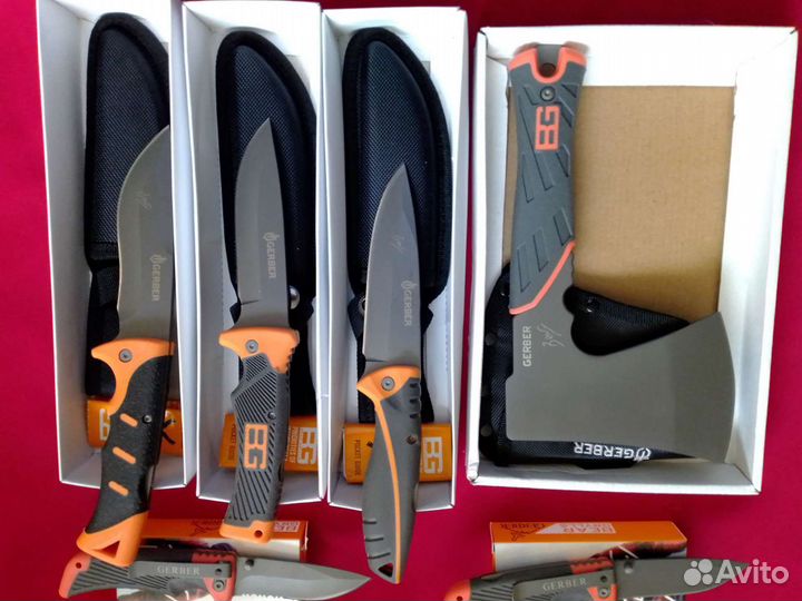 Ножи+топор фирмы 