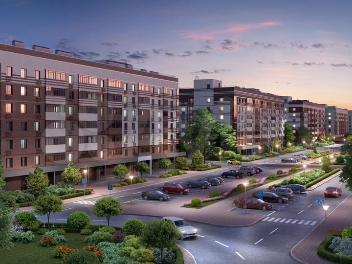 3-к. квартира, 78,7 м², 1/7 эт.