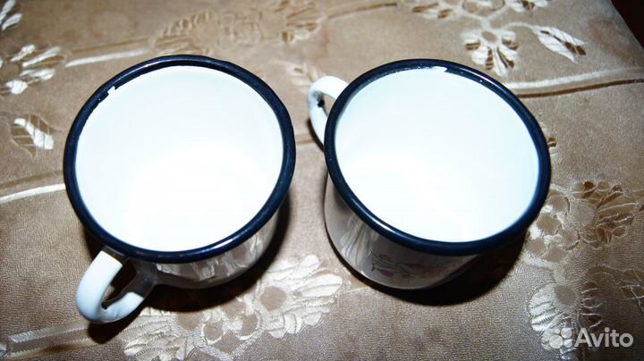 Кружки детские СССР эмалированные объём 100гр