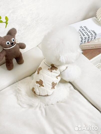 Жилетка для собак на клипсах в размере L