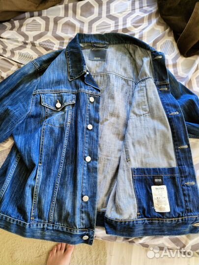 Куртка джинсовая hugo boss