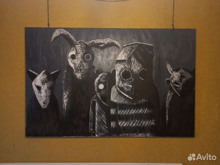 Картина холст масло