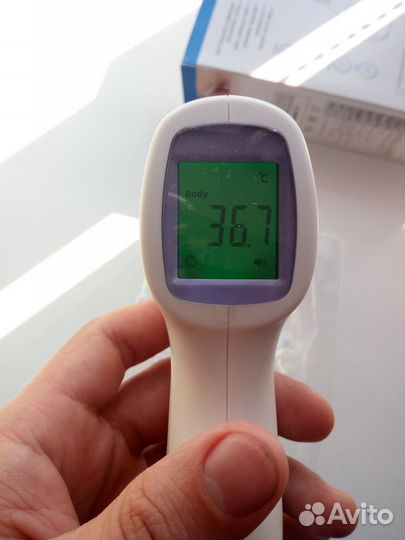 Инфракрасный бесконтактный термометр на запчасти