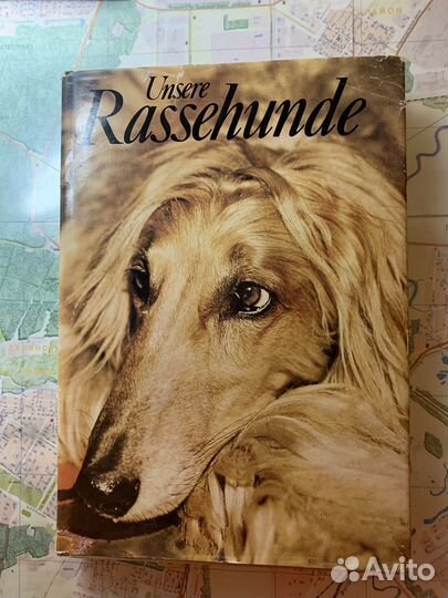 Книга о борзых на немецком языке