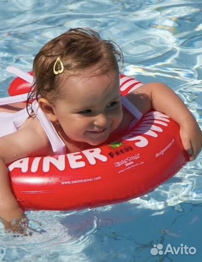 Круг для плавания swimtrainer красный