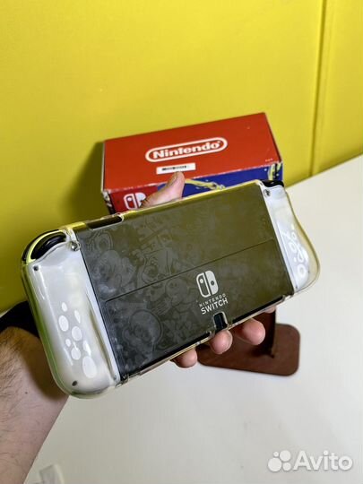 Nintendo Switch Oled + 128GB, гарантия