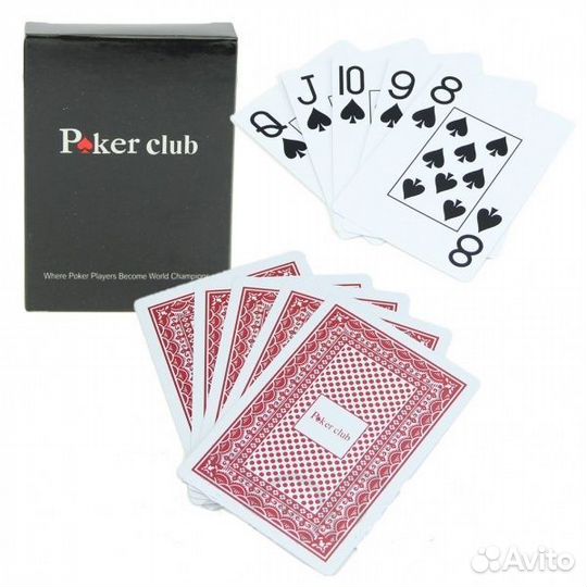 Карты Poker Club 54 шт