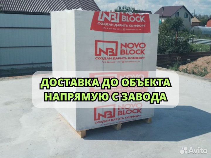Газоблок novoblock