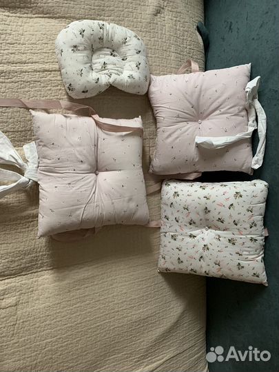 Бортики в детскую кроватку