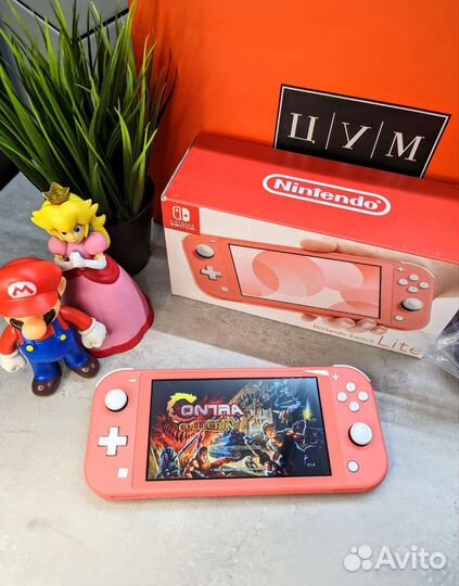 Nintendo Switch Lite Прошитая (Чип) Новая Гарантия