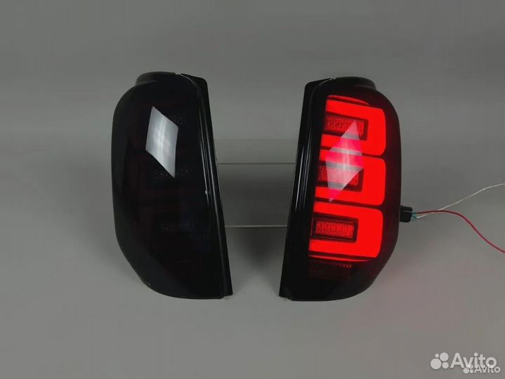 Новые фонари для Mitsubishi L200 smoke