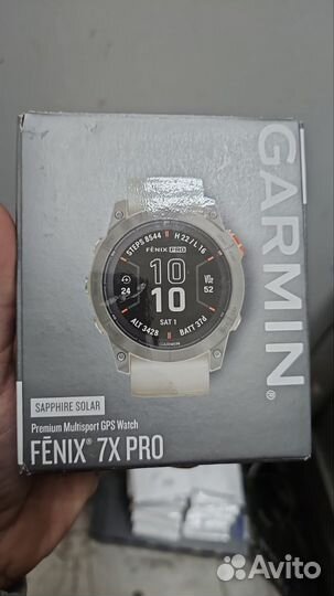 Часы Garmin Fenix 7x pro sapphire