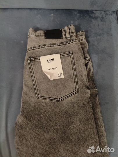 Широкие джинсы Lime