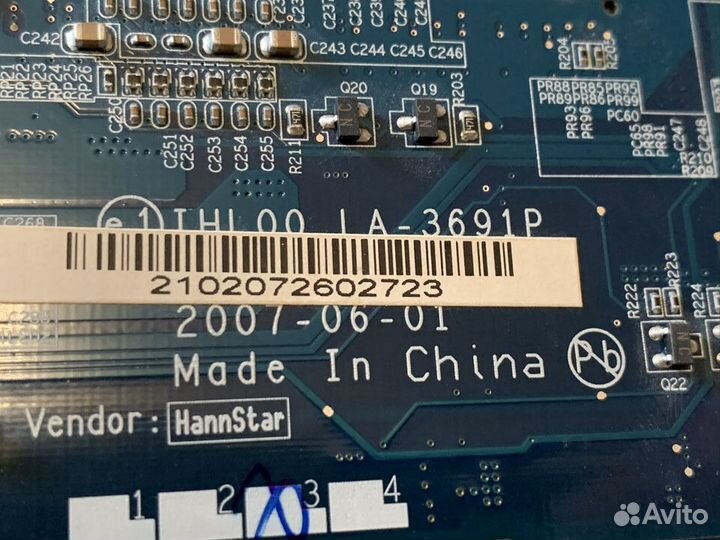 Новая материнская плата Lenovo LA-3691p