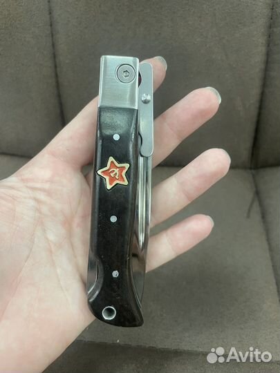 Нож финка нквд складной