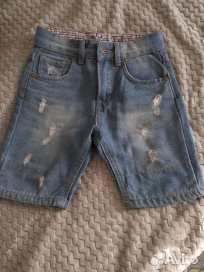 Джинсовые шорты для