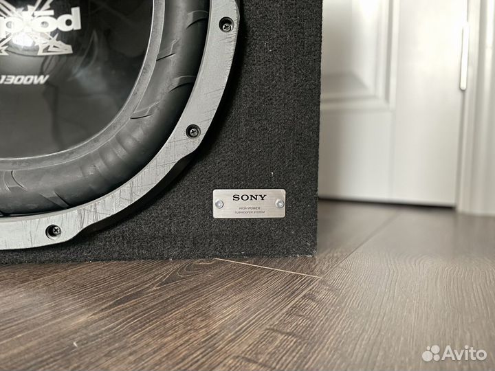 Sony xplod 1300w сабвуфер