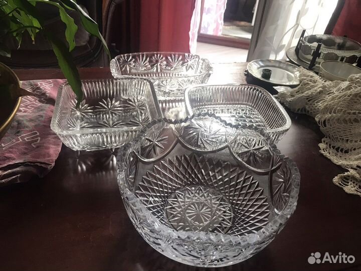 Хрустальные салатницы