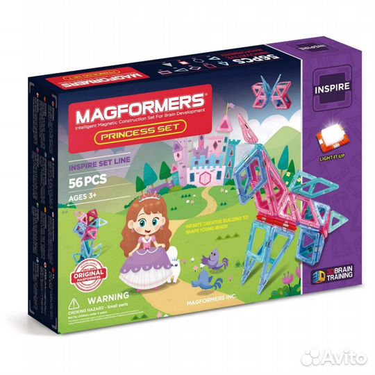 Конструктор магнитный