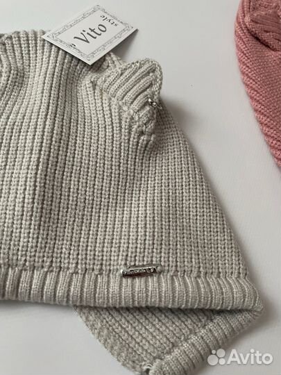 Шапка чепчик для девочки