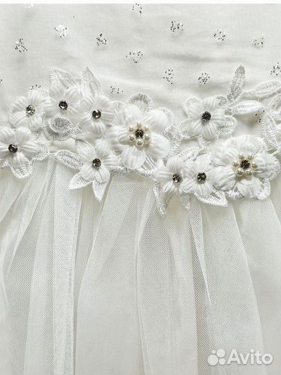 Нарядное платье для девочки 80