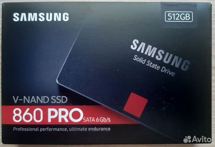Новый Диск SSD Samsung 860 PRO 512Gb