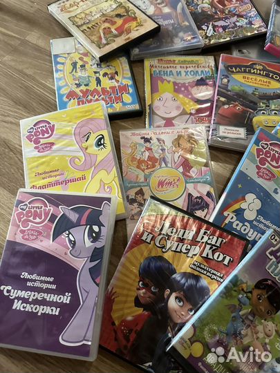 Dvd диски мультфильмы