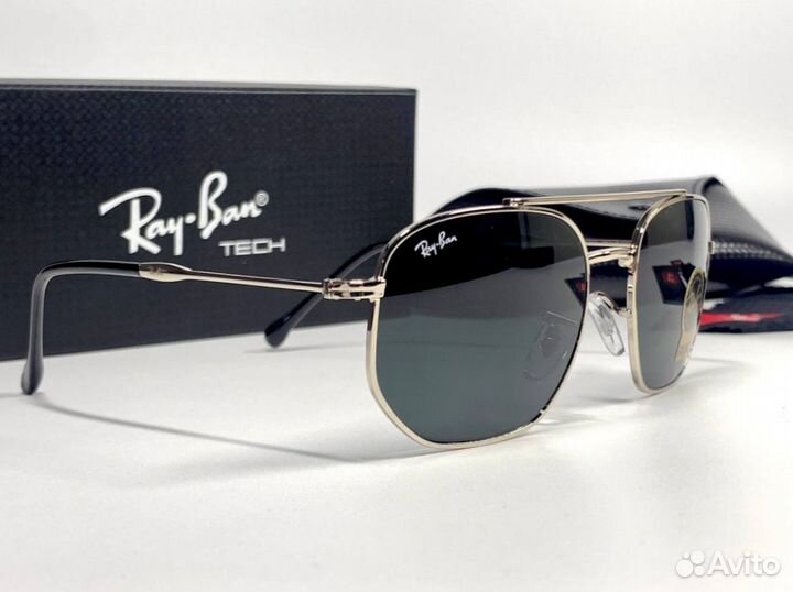Очки Ray Ban Aviator хром