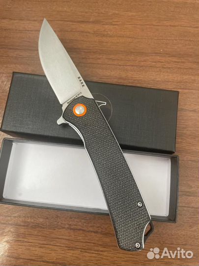 Нож складной ручной работы bark