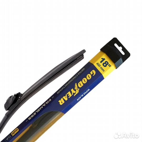 Щетка стеклоочистителя бескаркасная 450мм