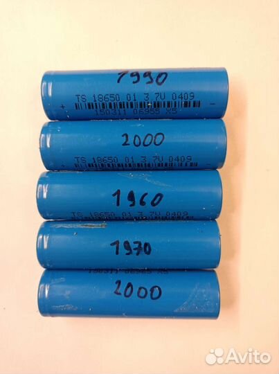 Аккумуляторы 18650