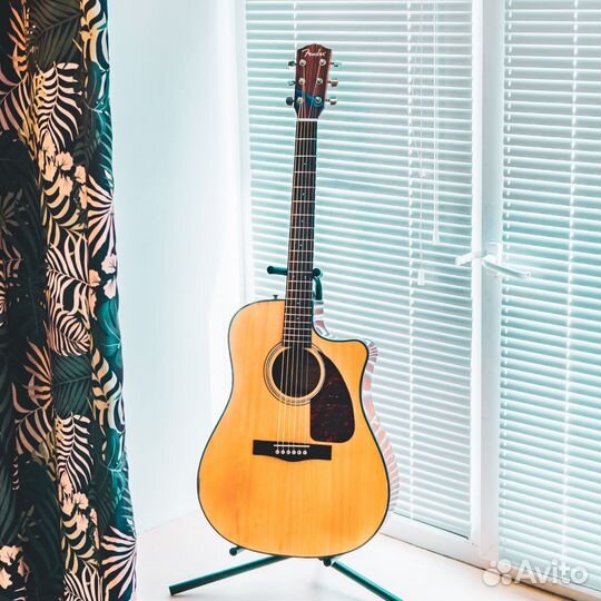 Fender cd 140sce электроакустическая гитара