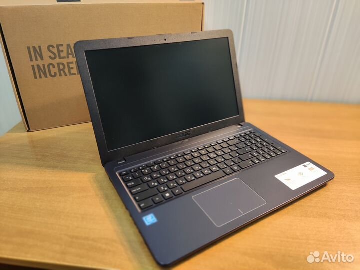 Новый ноутбук asus intel/SSD/DDR4/15.6