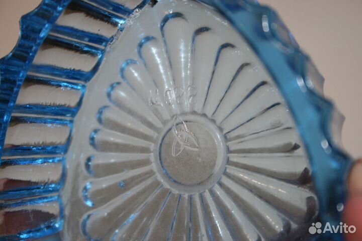 Пепельница СССР стекло